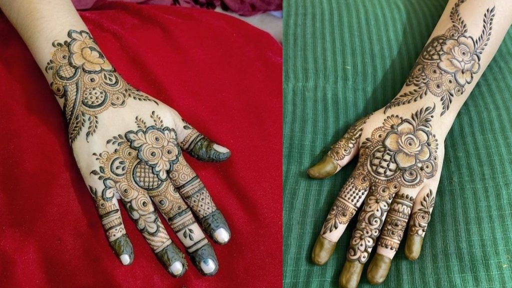 Gulab Wali Mehandi Design