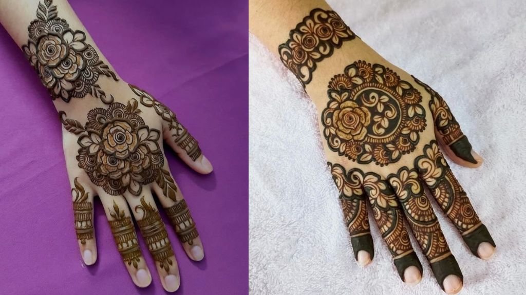 Gulab Wali Mehandi Design