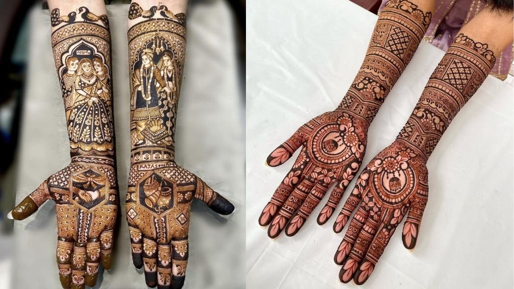 Full Hand Bridal Mehndi Design