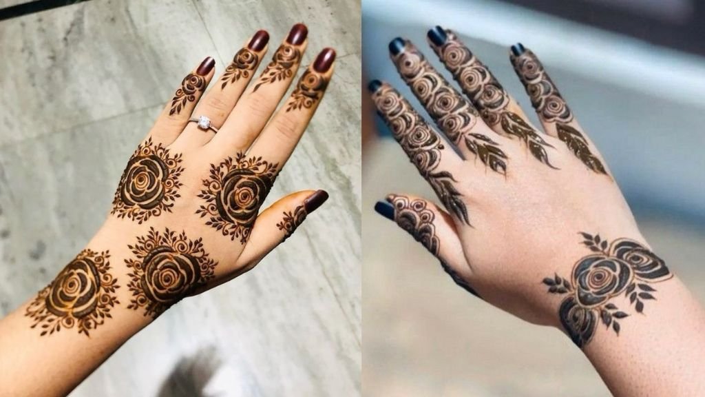Gulab Wali Mehandi Design