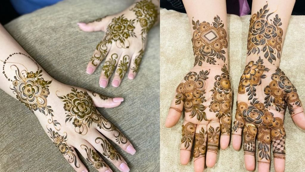 Gulab Wali Mehandi Design