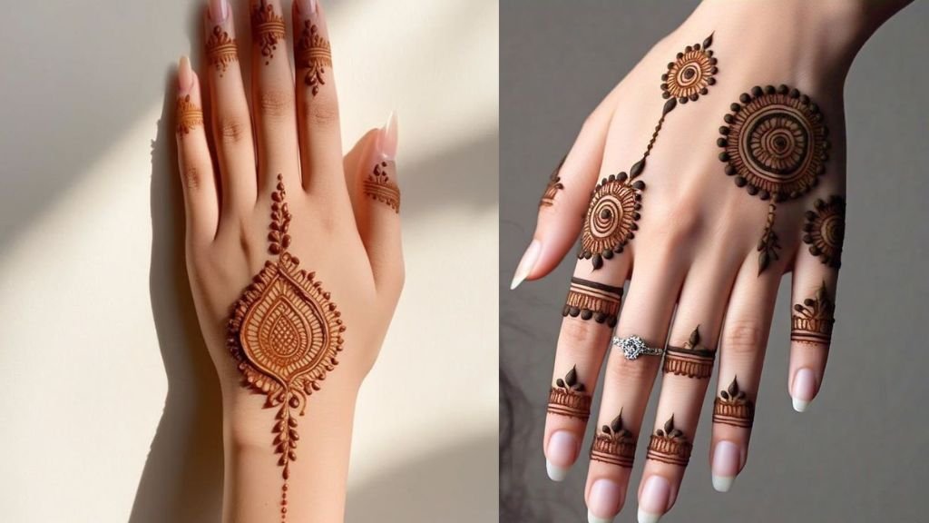 New Mehndi Design Simple