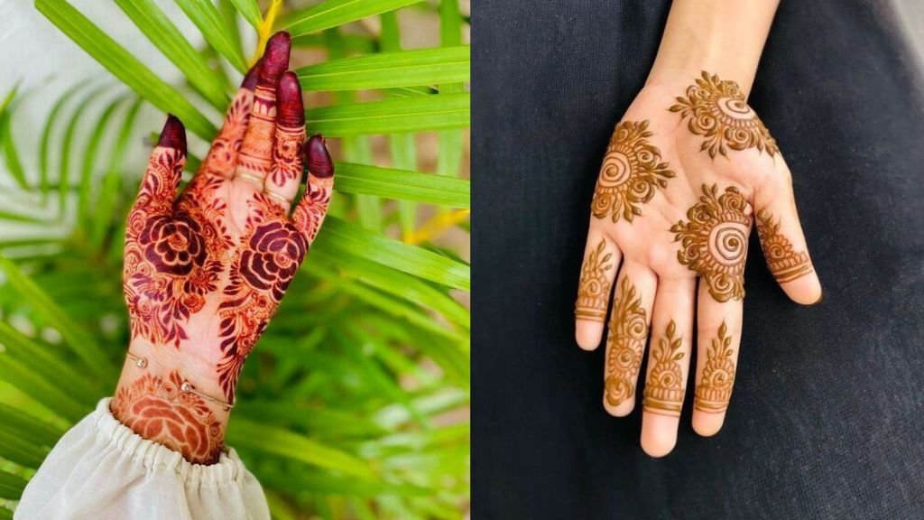 Mehndi Design Front Hand Simple