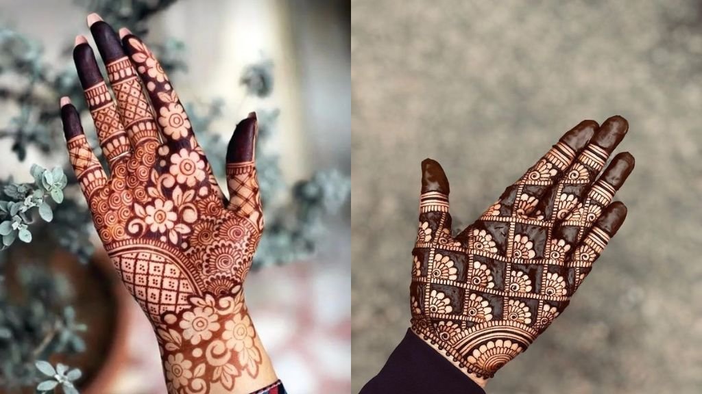 Easy Back Hand Mehndi Design