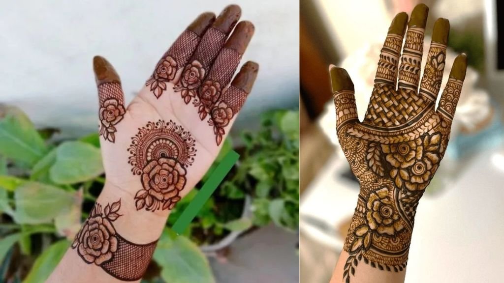 Easy Back Hand Mehndi Design