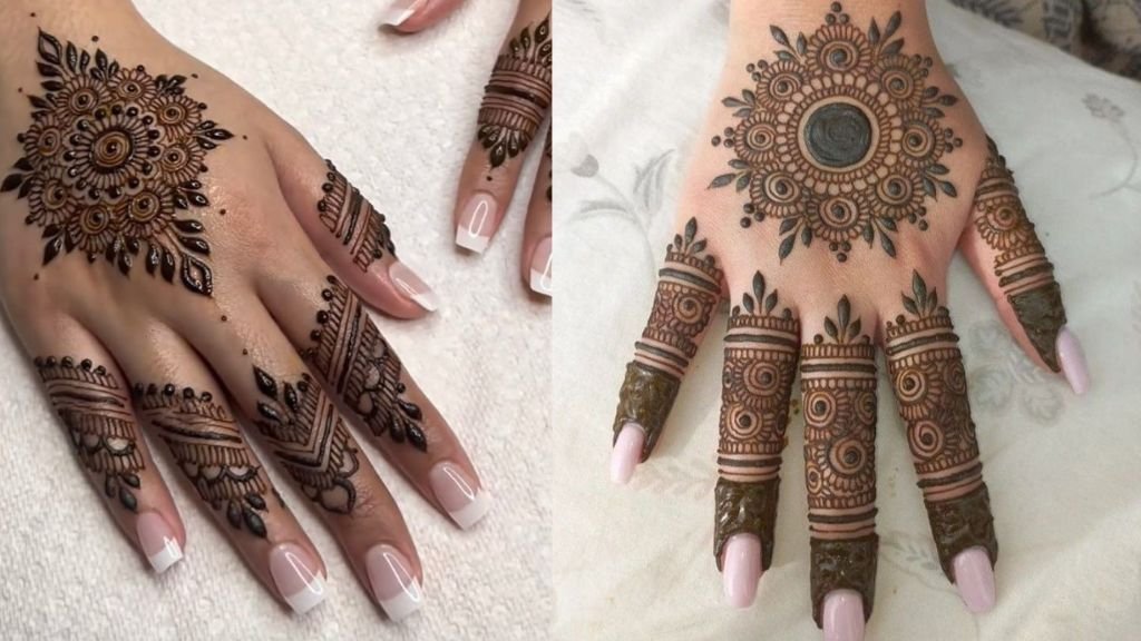 New Mehndi Design Simple