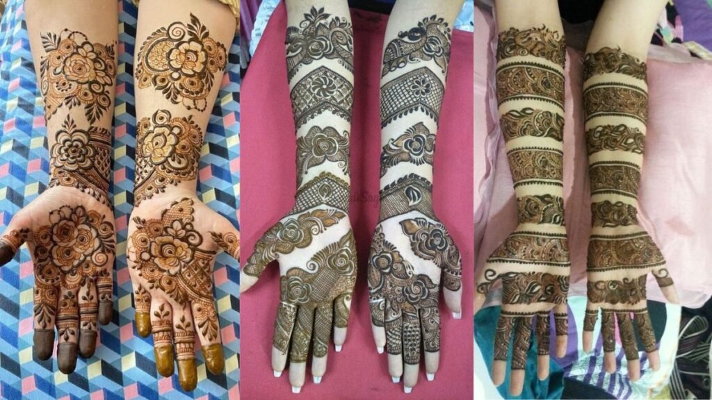Chudi Wali Mehandi Design