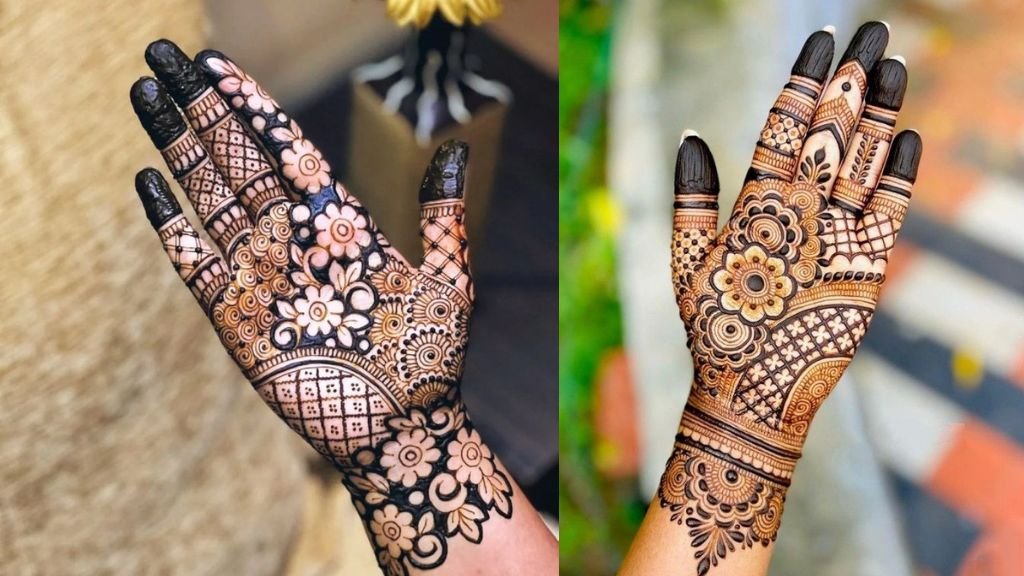 Easy Back Hand Mehndi Design