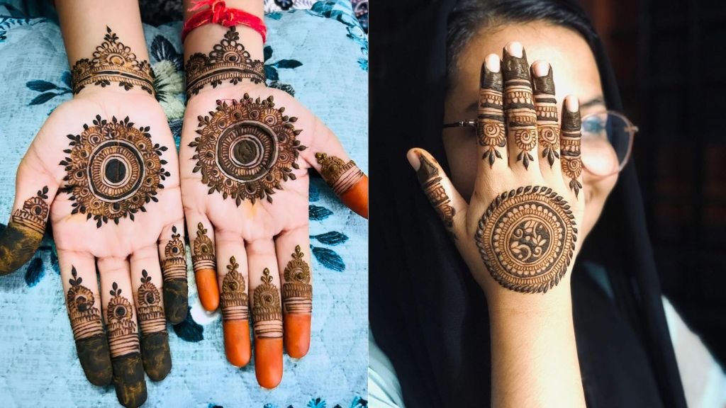 Modern Back Hand Mehndi Design
