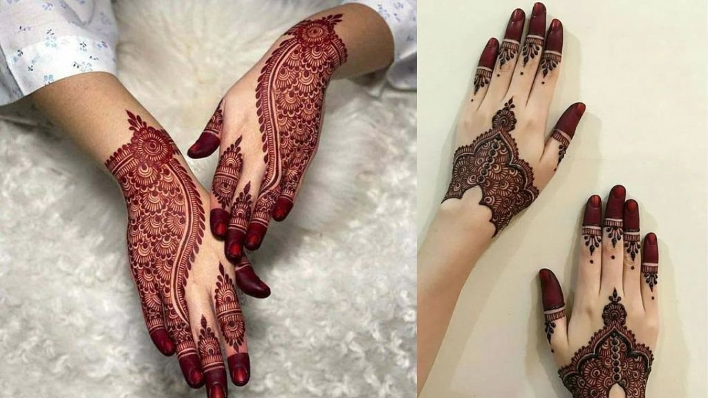 Modern Back Hand Mehndi Designs