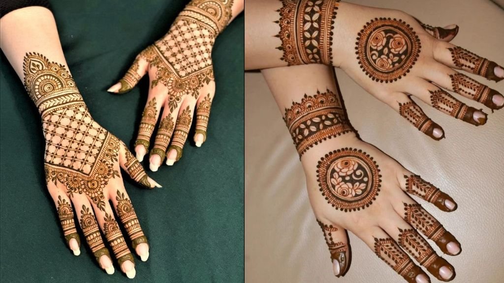 Modern Back Hand Mehndi Designs
