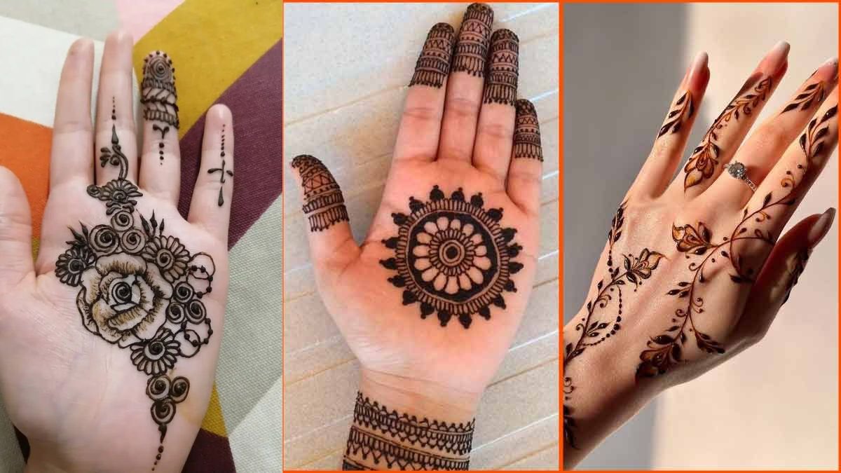 Mehndi Design Photo Simple