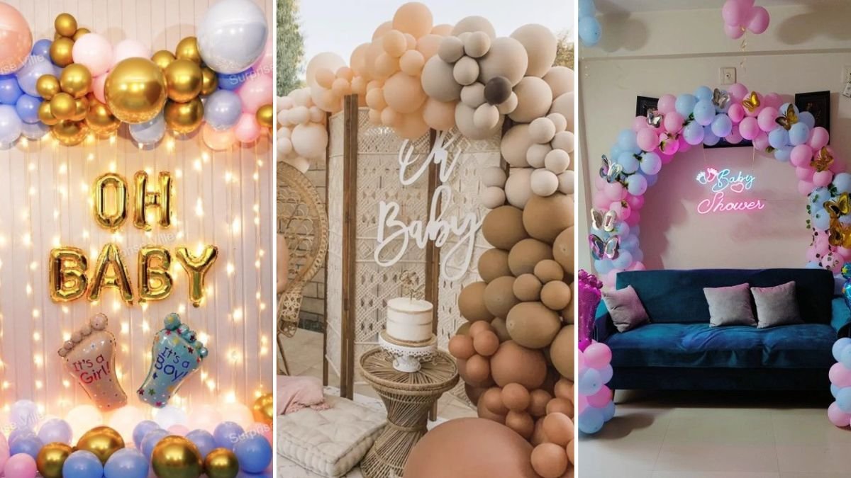 Baby Shower Decoration at Home