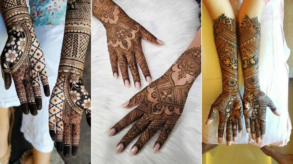 Bridal Mehndi Designs for Full Hands
