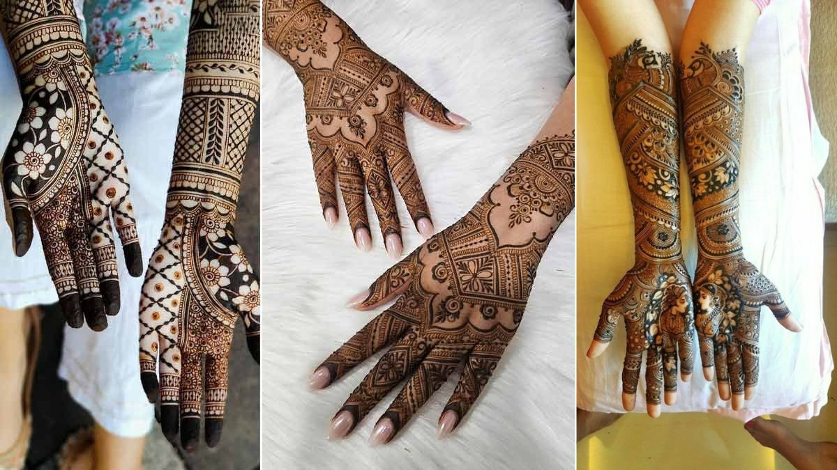Bridal Mehndi Designs for Full Hands