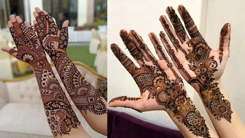 Bridal Mehndi Designs for Full Hands