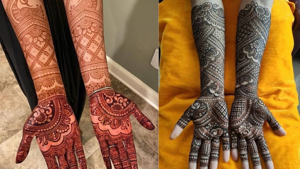 Full Hand Mehndi Design