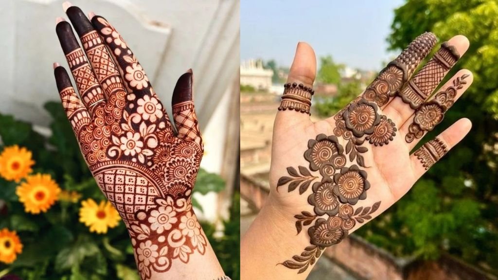 Sundar Mehndi Design Simple