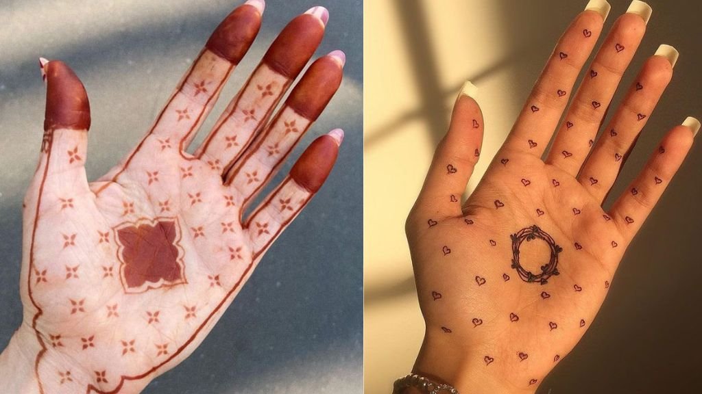 Mehndi Design Image Simple and Beautiful