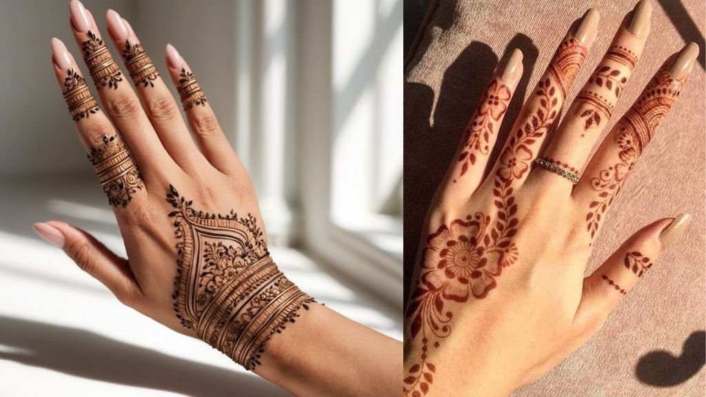 Mehndi Design Image Simple and Beautiful