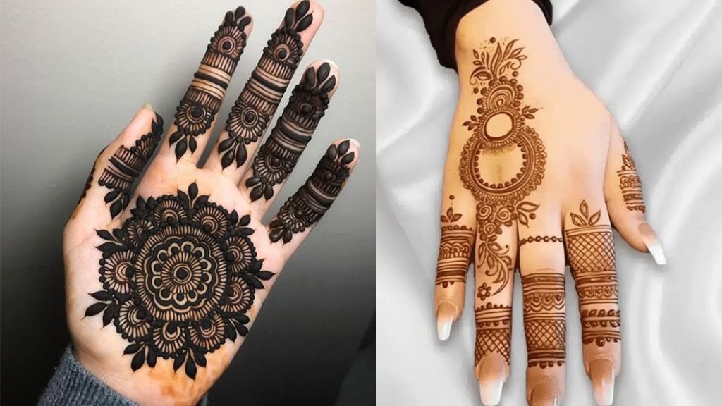 Mehndi Design Image Simple and Beautiful
