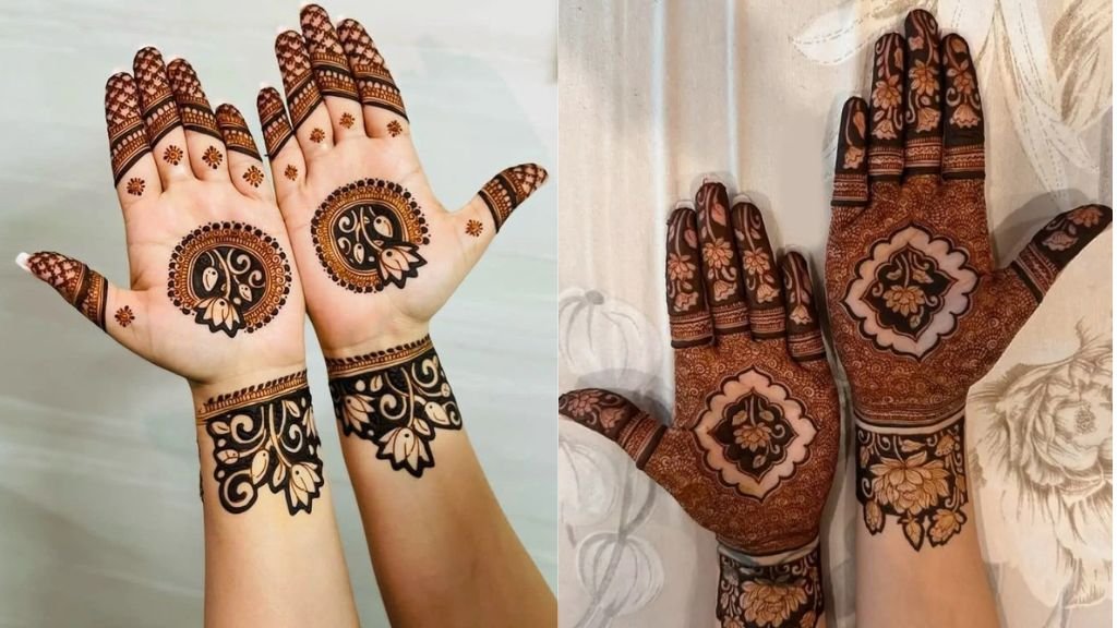 Hand Mehndi Design Simple