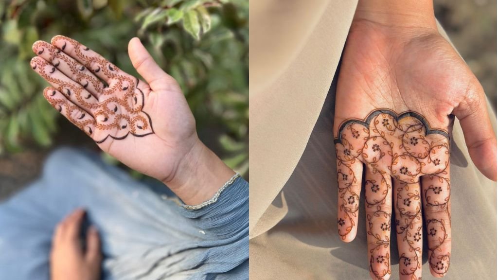Hand Mehndi Design Simple