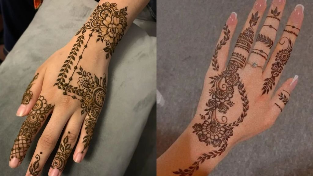 Arabic Stylish Mehndi Design