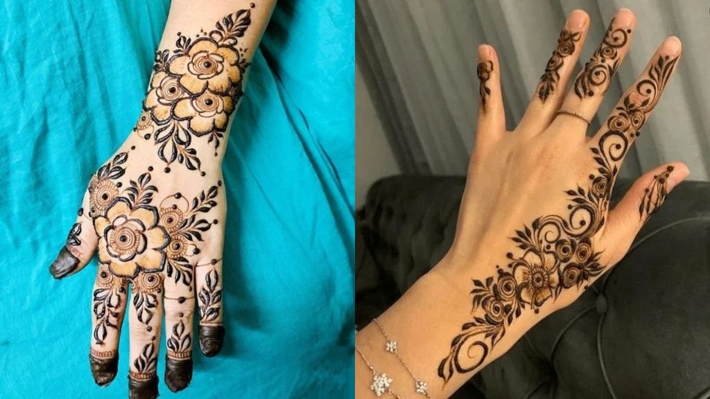 Arabic Stylish Mehndi Design