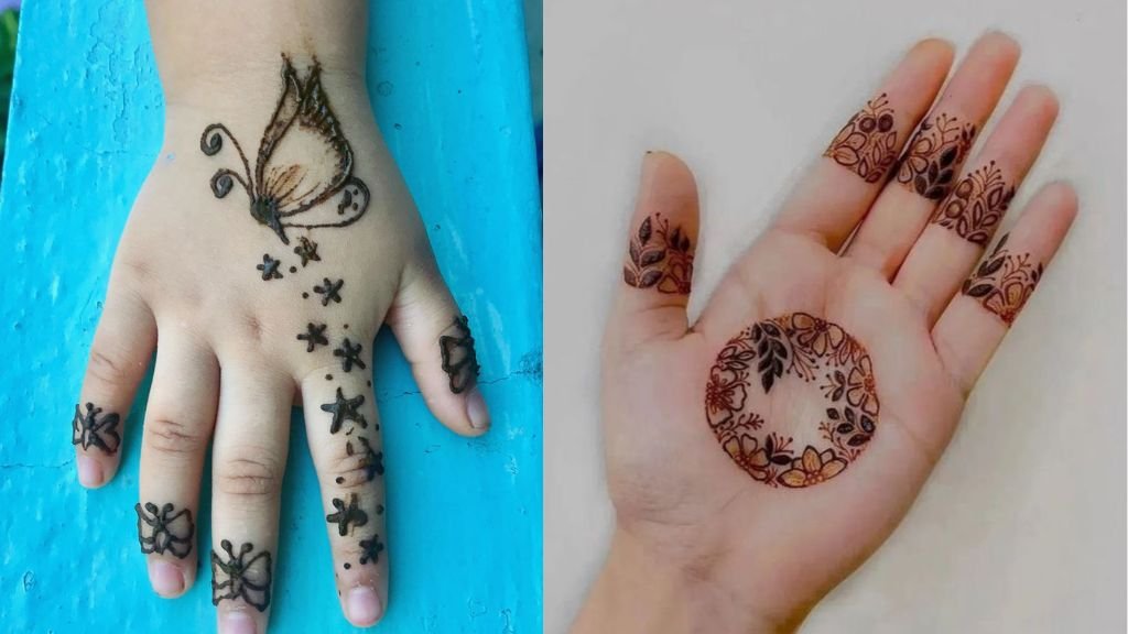 Cartoon Mehndi Design