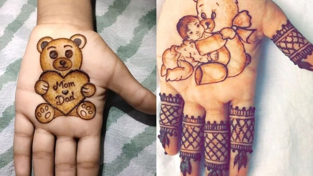 Cartoon Mehndi Design
