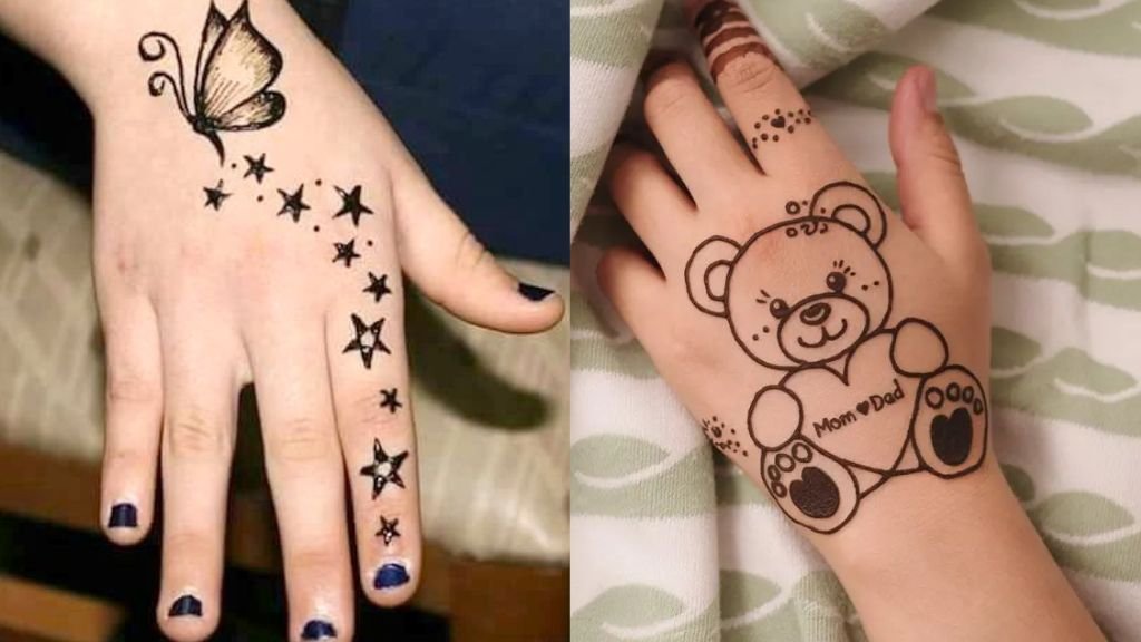 Cartoon Mehndi Design