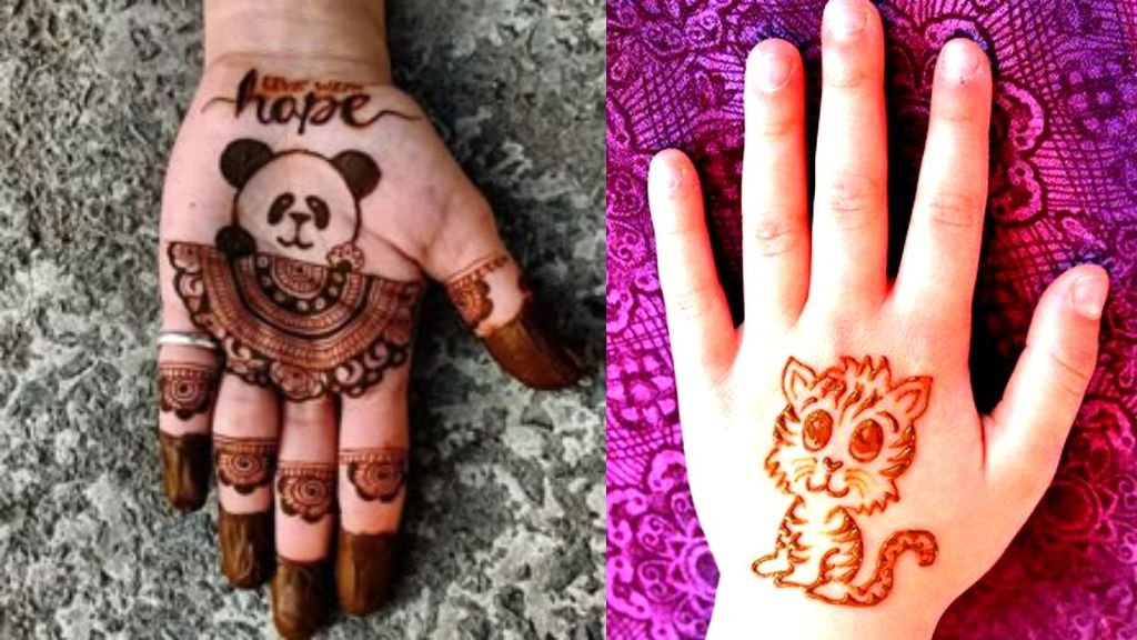 Cartoon Mehndi Design