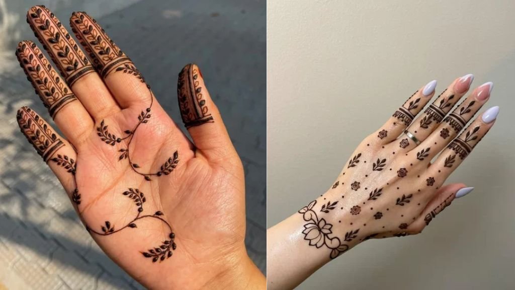 Minimal Mehndi Designs