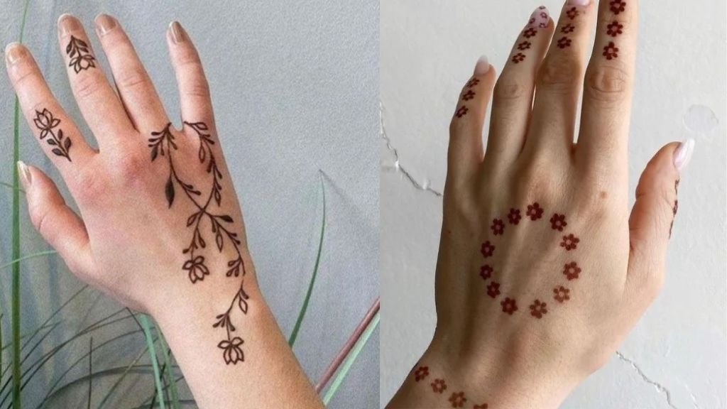 Minimal Mehndi Designs