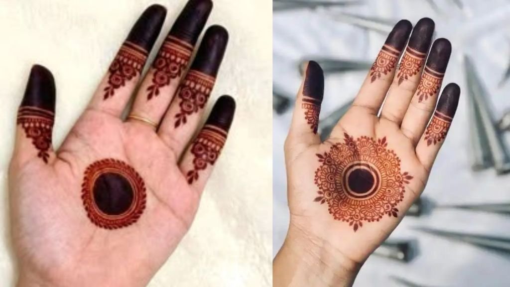 Easy Simple Flower Mehndi Design