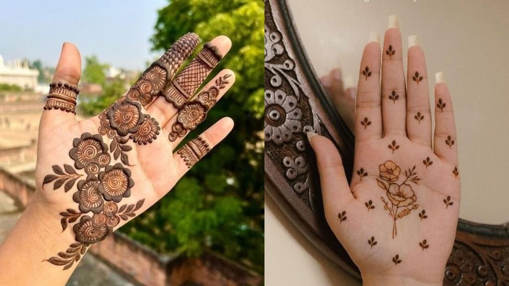 Simple Mehndi Designs for Girls