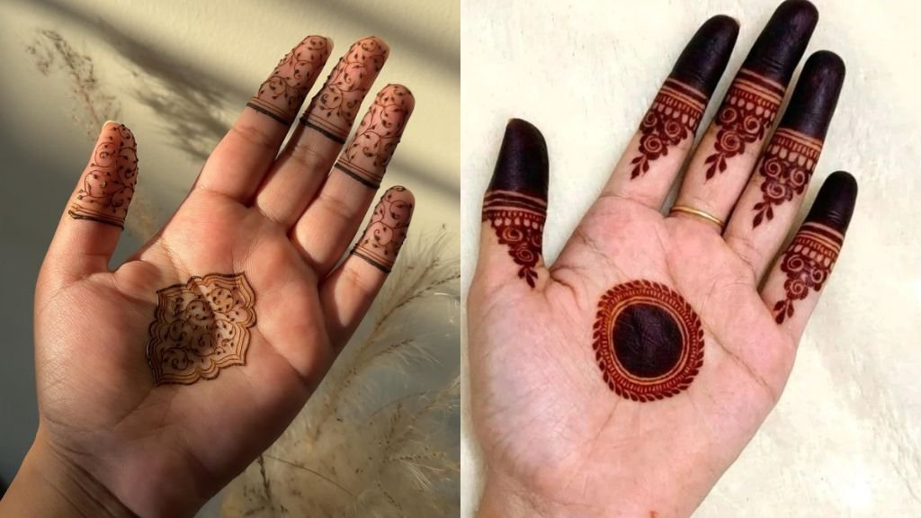 Simple Mehndi Designs for Girls