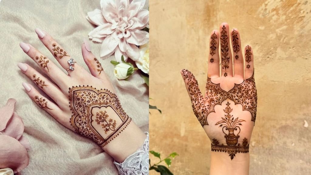 Chand Wali Mehndi Design