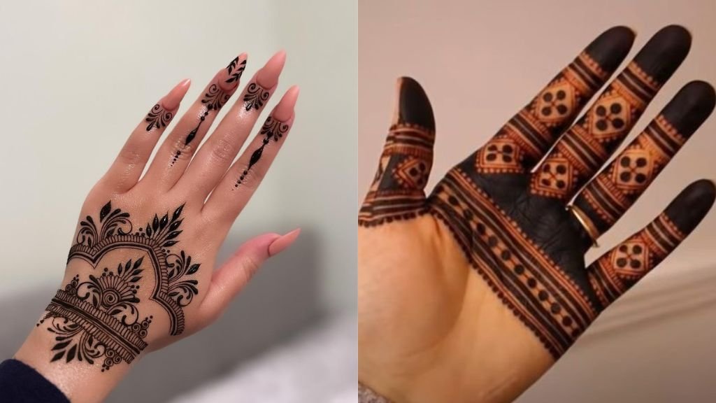 Chand Wali Mehndi Design