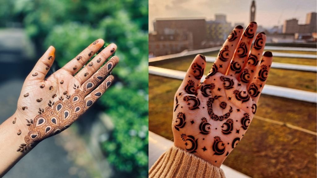 Chand Wali Mehndi Design