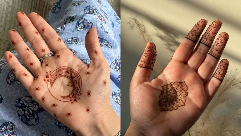 Chand Wali Mehndi Design