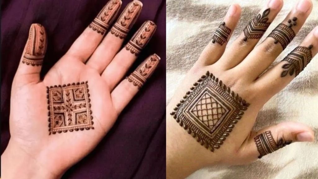 Simple Back Hand Mehndi Design
