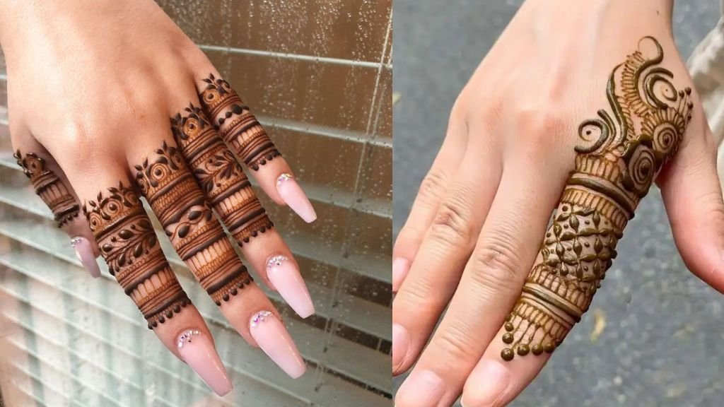 Simple Back Hand Mehndi Design