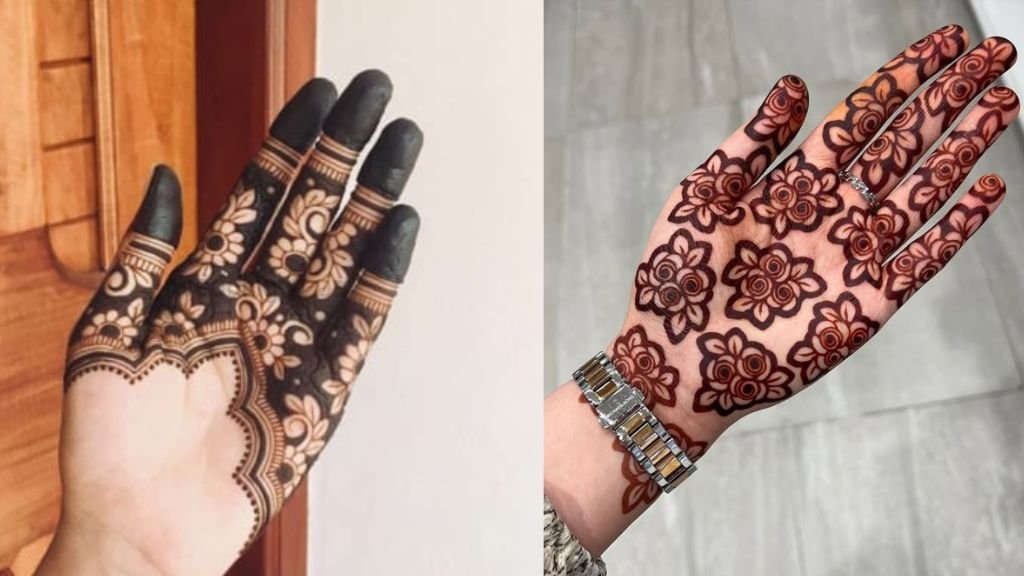 Simple Back Hand Mehndi Design