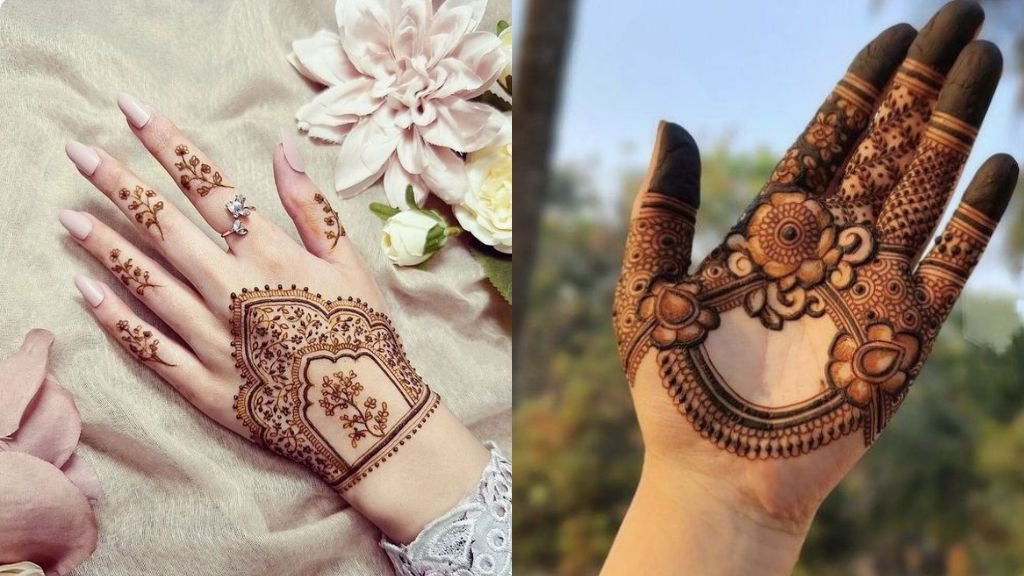 Simple Arabic Mehandi Design