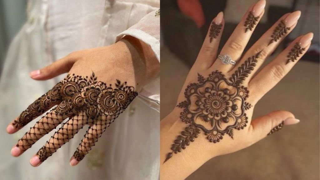 Simple Arabic Mehandi Design