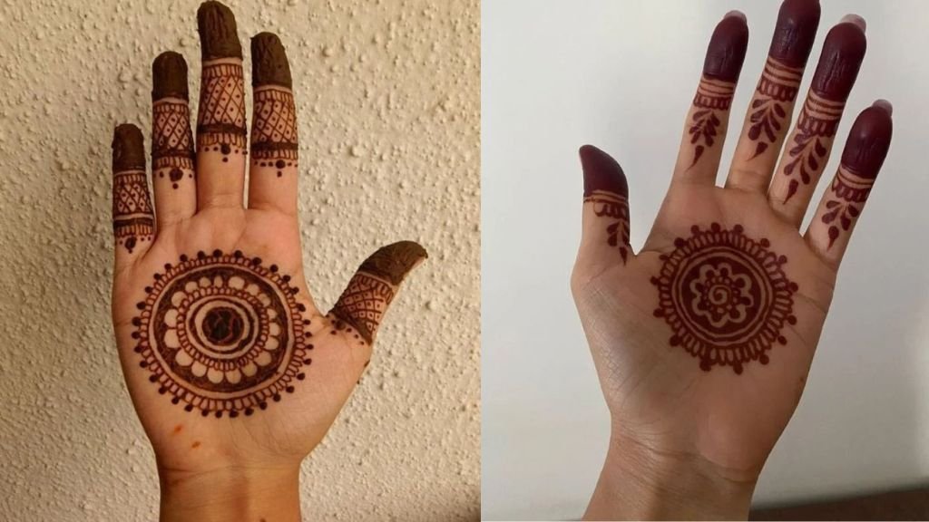 Ungli Mehandi Design Photo
