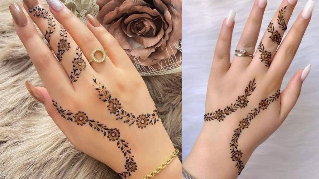 Ungli Mehandi Design Photo