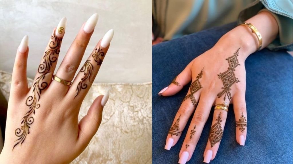 Ungli Mehandi Design Photo